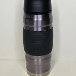 Bubba Black and Silver Insulated Thermos